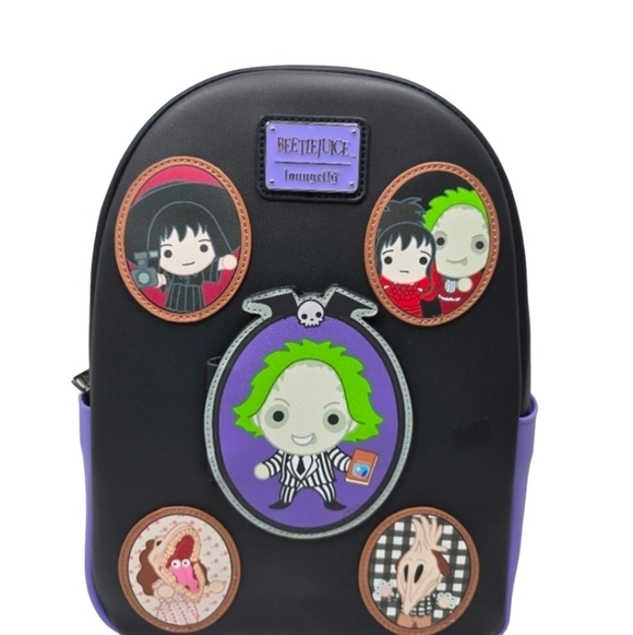 Loungefly Beetlejuice Lydia Cameo Mini Backpack NWT